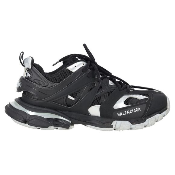 Balenciaga Track Sneakers in Black Polyurethane - Picture 1 of 9